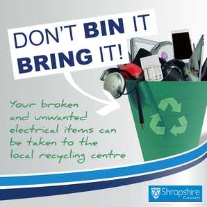 Recycle your broken or old electricals